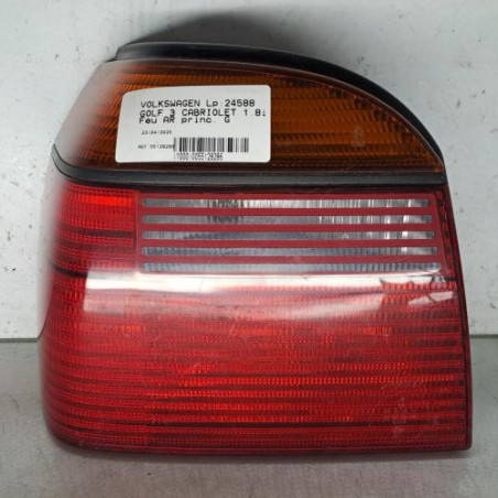 Feu arriere principal gauche (feux) VOLKSWAGEN GOLF 3 Photo n°1
