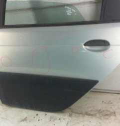 Porte arriere gauche RENAULT MEGANE SCENIC I Photo n°3