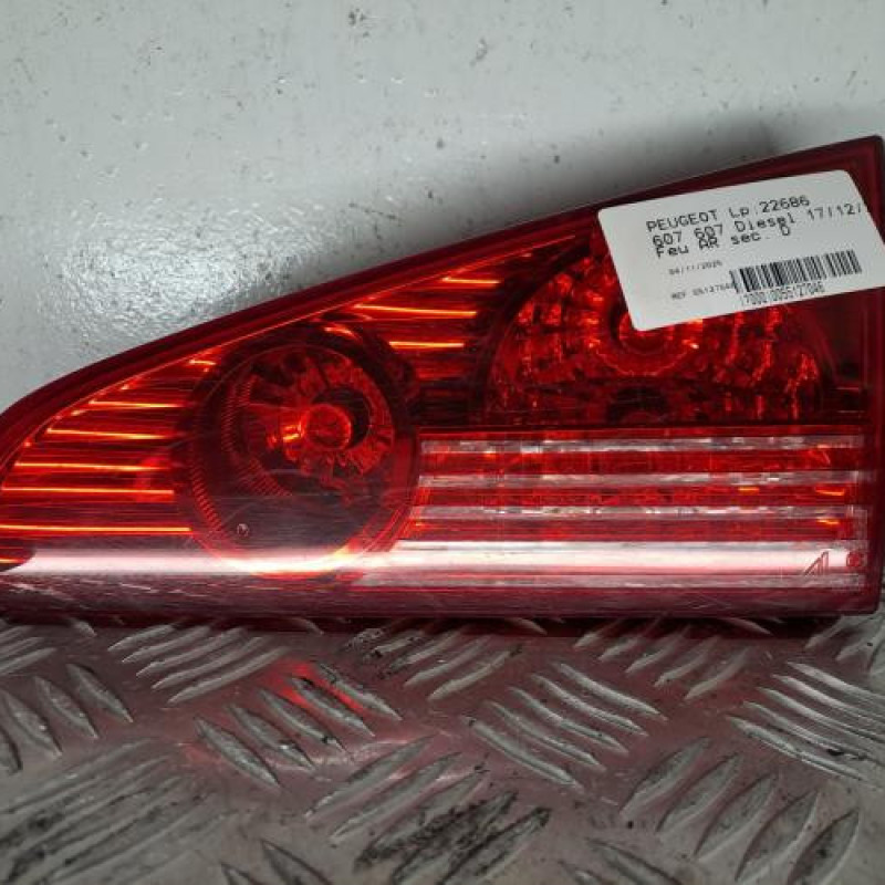 Feu arriere secondaire droit (feux) PEUGEOT 607