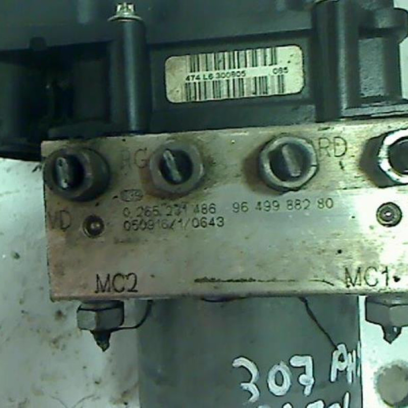 Bloc ABS (freins anti-blocage) PEUGEOT 307