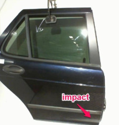 Porte arriere droit SAAB 9.5 1 Photo n°3