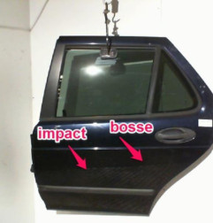 Porte arriere gauche SAAB 9.5 1 Photo n°3