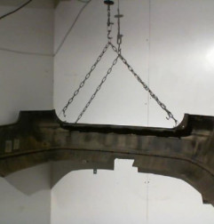 Pare choc arriere VOLVO V 50 Photo n°3