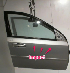 Porte avant droit CHEVROLET LACETTI 1 Photo n°5