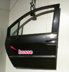 Porte avant gauche PEUGEOT 807 Photo n°5