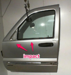 Porte avant gauche JEEP CHEROKEE 2 Photo n°5