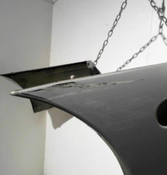 Pare choc arriere RENAULT MEGANE 1 Photo n°3