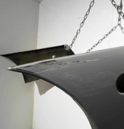 Pare choc arriere RENAULT MEGANE 1 Photo n°6