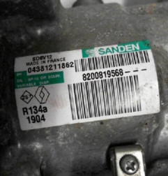 Compresseur clim RENAULT MODUS Photo n°6