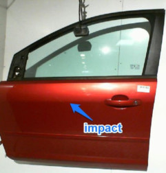 Porte avant gauche FORD FOCUS 2 Photo n°5