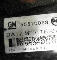 Demarreur OPEL ZAFIRA TOURER C Photo n°6