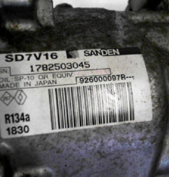 Compresseur clim DACIA SANDERO 1 Photo n°3