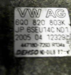 Compresseur clim VOLKSWAGEN POLO 4 Photo n°6