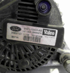 Alternateur FORD FIESTA 6 Photo n°1
