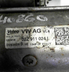 Demarreur AUDI A3 3 Photo n°3