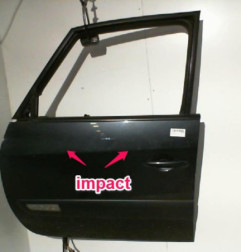 Porte avant gauche RENAULT ESPACE 4 Photo n°5