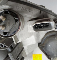 Optique avant principal gauche (feux)(phare) MERCEDES CLASSE A 168 Photo n°3