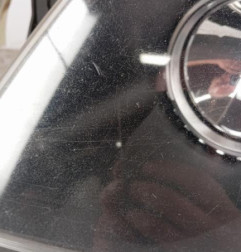 Optique avant principal gauche (feux)(phare) OPEL ASTRA H Photo n°3