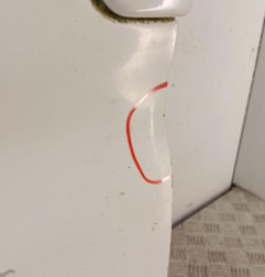 Porte avant gauche PEUGEOT PARTNER 1 Photo n°3