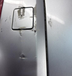 Pare choc arriere RENAULT MEGANE 3 Photo n°3