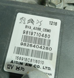 Boite de vitesses PEUGEOT 2008 1 Photo n°8