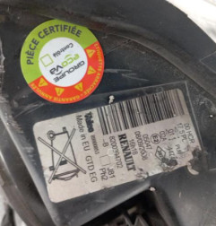 Optique avant principal gauche (feux)(phare) RENAULT ESPACE 4 Photo n°3