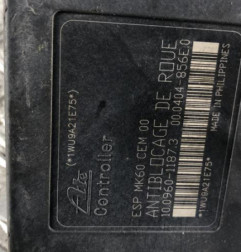 Bloc ABS (freins anti-blocage) PEUGEOT 207 Photo n°6