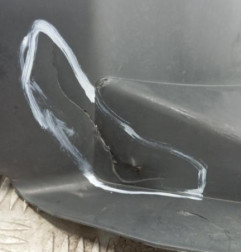 Pare boue avant gauche RENAULT KANGOO 2