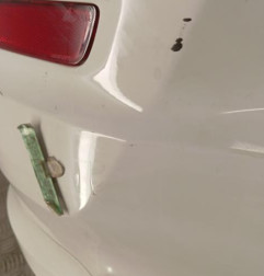 Pare choc arriere VOLVO C 30 Photo n°4