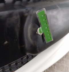 Pare choc avant PEUGEOT 107 Photo n°4