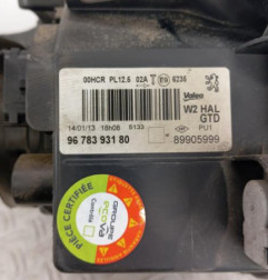 Optique avant principal gauche (feux)(phare) PEUGEOT 508 1 SW Photo n°8