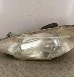 Optique avant principal gauche (feux)(phare) PEUGEOT 206 Photo n°1