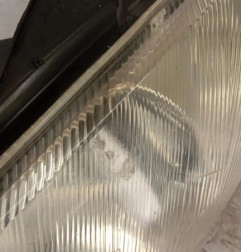 Optique avant principal gauche (feux)(phare) PEUGEOT 206 Photo n°3