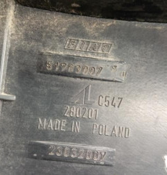 Feu arriere principal gauche (feux) FIAT PANDA 2 Photo n°3