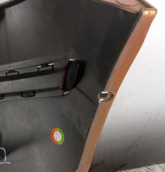 Pare choc arriere FIAT PANDA 2 Photo n°6