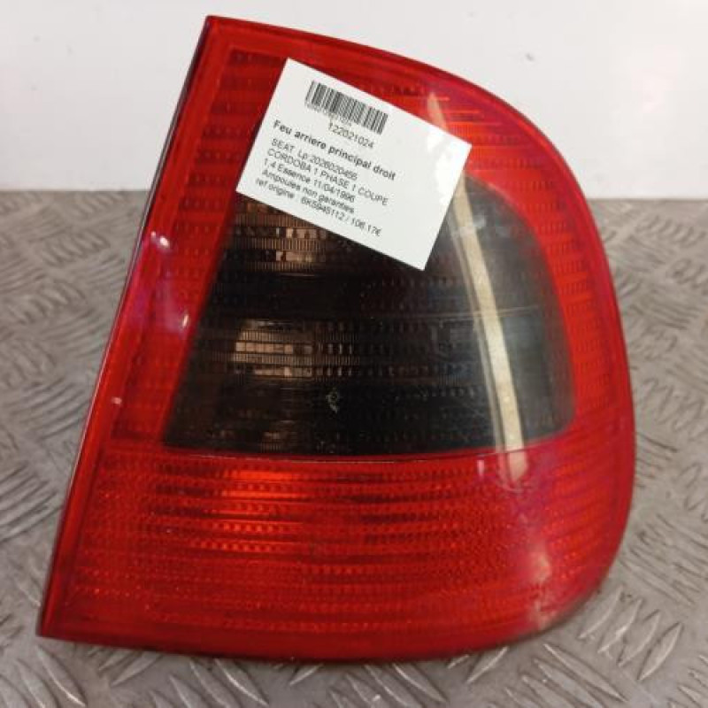 Feu arriere principal droit (feux) SEAT CORDOBA 1