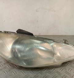 Optique avant principal droit (feux)(phare) PEUGEOT 206 Photo n°1