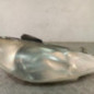 Optique avant principal droit (feux)(phare) PEUGEOT 206