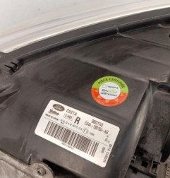 Optique avant principal droit (feux)(phare) FORD KUGA 2 Photo n°4