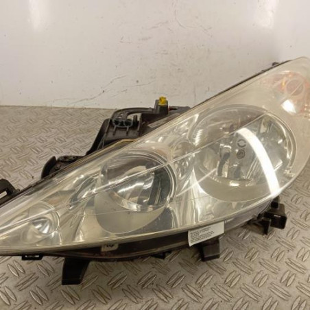 Optique avant principal gauche (feux)(phare) PEUGEOT 207