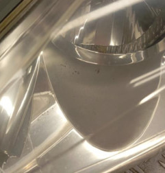 Optique avant principal gauche (feux)(phare) PEUGEOT 207 Photo n°3