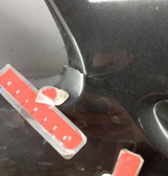 Pare choc avant RENAULT CLIO 3 Photo n°4