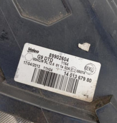 Optique avant principal droit (feux)(phare) FIAT SCUDO 2 Photo n°5