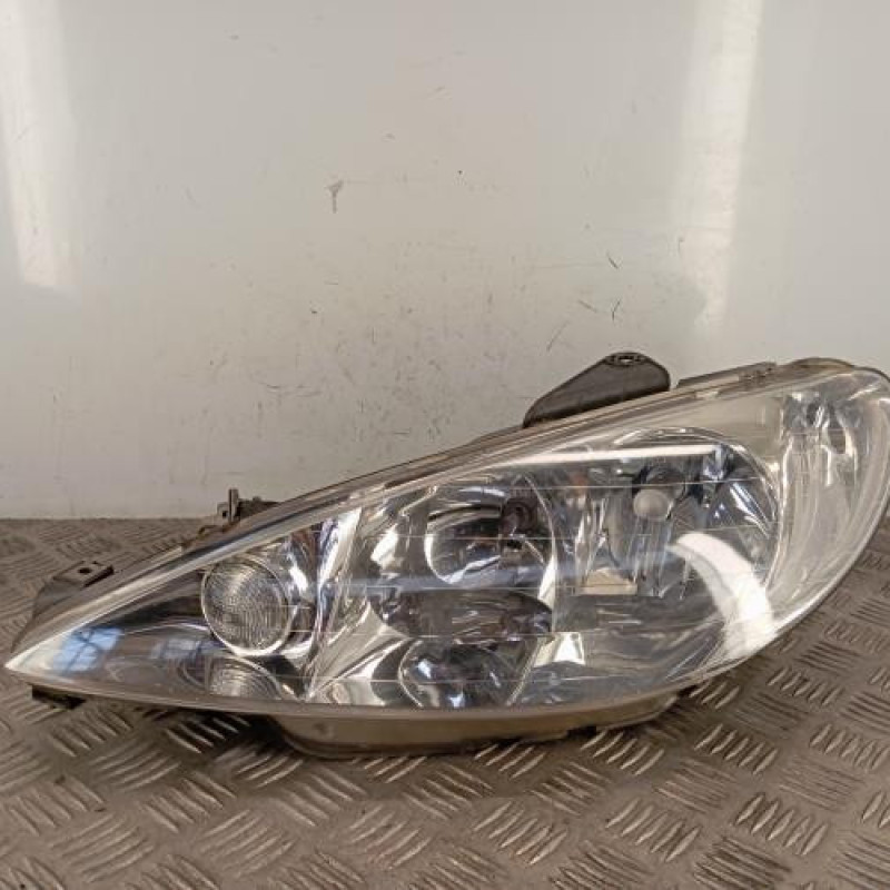 Optique avant principal gauche (feux)(phare) PEUGEOT 206