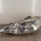 Optique avant principal gauche (feux)(phare) PEUGEOT 206