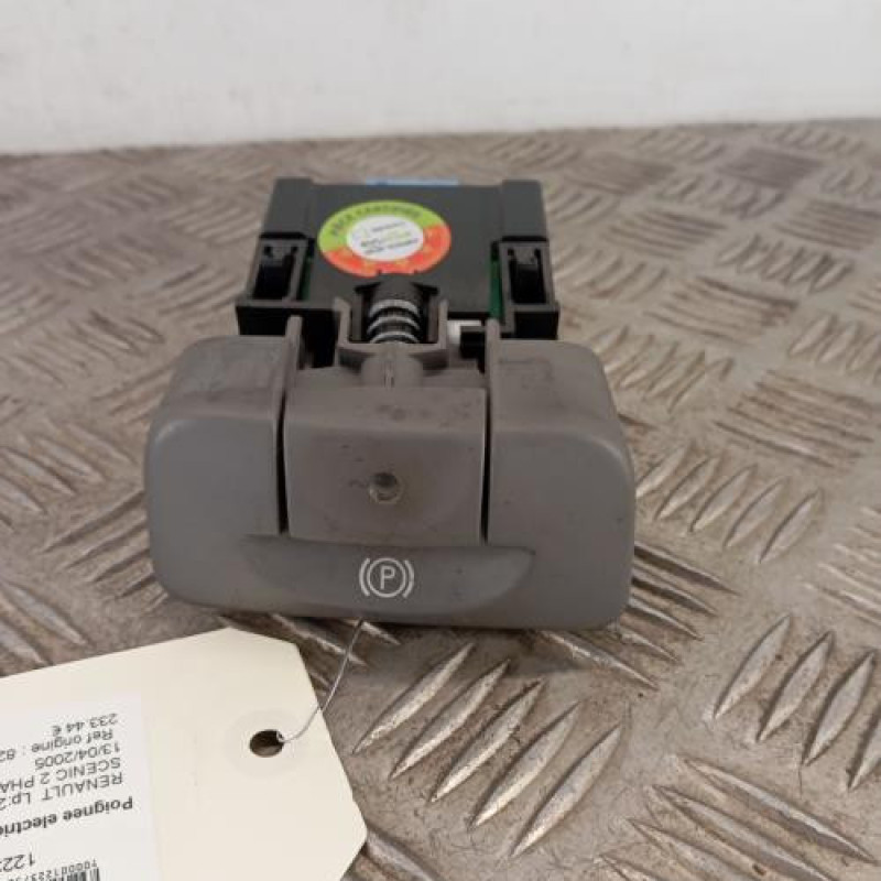 Poignee electrique frein a main RENAULT SCENIC 2