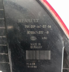 Feu arriere principal droit (feux) RENAULT SCENIC 2 Photo n°4