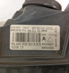 Optique avant principal gauche (feux)(phare) CITROEN C4 1 Photo n°6