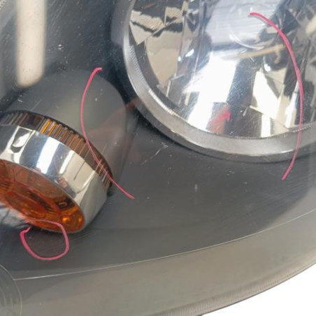 Optique avant principal gauche (feux)(phare) FORD FIESTA 5