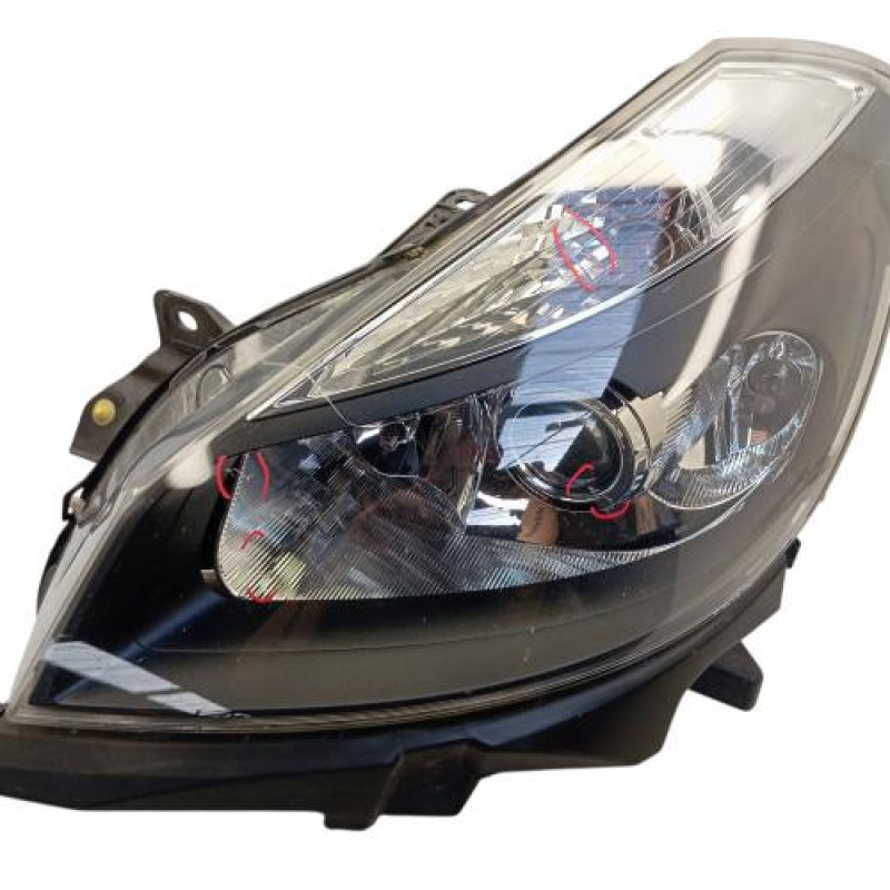 Optique avant principal gauche (feux)(phare) RENAULT CLIO 3